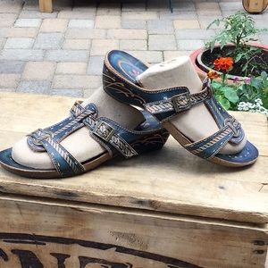 Spring Step leather sandals